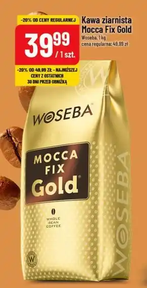 Polomarket Woseba mocca fix gold kawa palona ziarnista 1000 g oferta