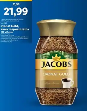 Jacobs cronat gold kawa rozpuszczalna 200 g