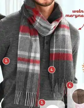 ALDI Szal męski up2fashion oferta