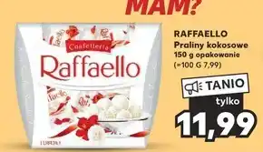 Kaufland Raffaello chrupiący wafelek z kokosem i całym migdałem w środku 150 g oferta