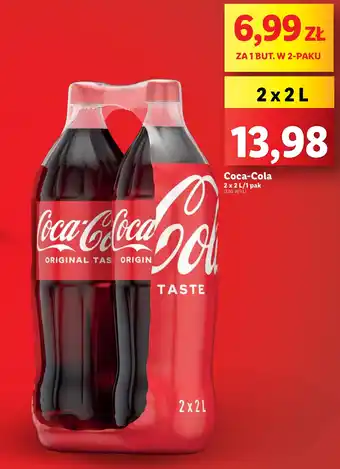 Lidl Coca-Cola 2 x 2 L oferta