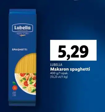 Lidl LUBELLA Makaron spaghetti 400 g oferta
