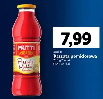 Lidl MUTTI Passata pomidorowa 700 g oferta