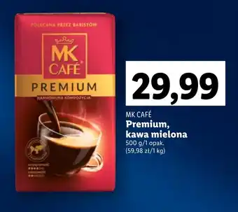 Lidl MK CAFÉ Premium, kawa mielona 500 g oferta