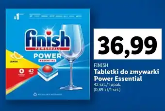 Lidl FINISH Tabletki do zmywarki Power Essential 42 szt. oferta
