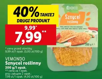 Lidl VEMONDO Sznycel roślinny 200 g oferta