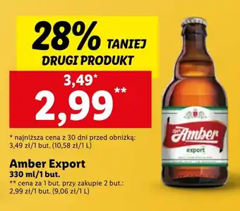 Lidl Amber Export 330 ml oferta