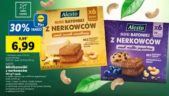 Lidl ALESTO Minibatoniki z nerkowców 102 g oferta