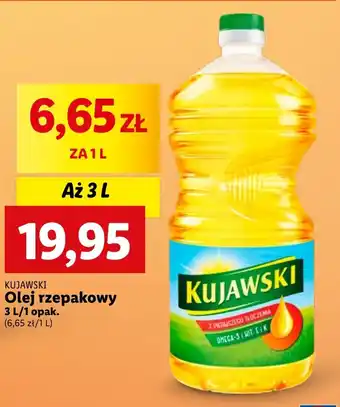 Lidl KUJAWSKI Olej rzepakowy 3 L oferta