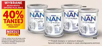 Lidl WYBRANE MLEKA NESTLÉ OPTIPRO PLUS, 800 G oferta