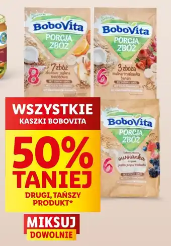 Lidl WSZYSTKIE KASZKI BOBOVITA oferta