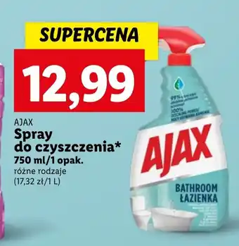 Lidl AJAX Spray do czyszczenia 750 ml oferta