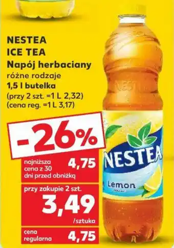 Kaufland NESTEA ICE TEA Napój herbaciany 1,5 L oferta
