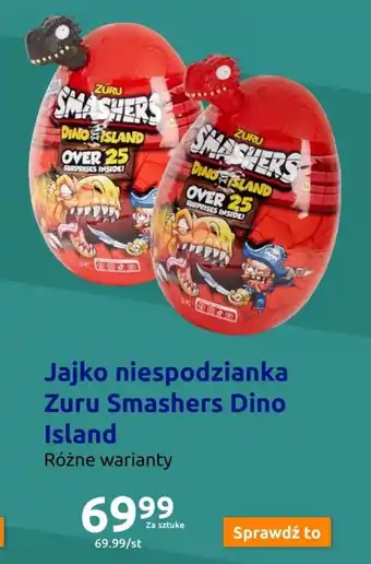 Action Jajko niespodzianka Zuru Smashers Dino Island oferta