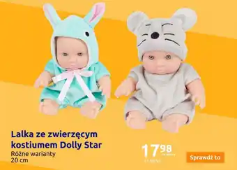 Action Lalka ze zwierzęcym kostiumem Dolly Star oferta