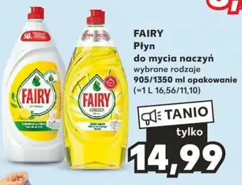 Kaufland FAIRY Płyn do mycia naczyń 905/1350 ml oferta