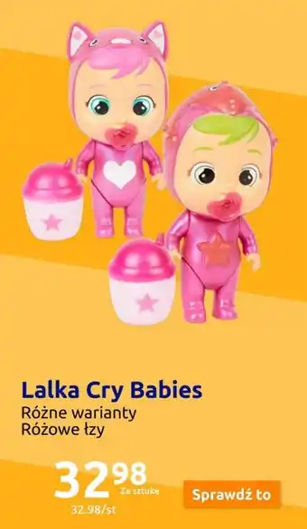 Action Lalka Cry Babies oferta