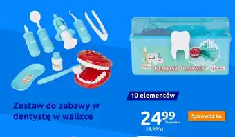 Action Zestaw do zabawy w dentystę w walizce oferta