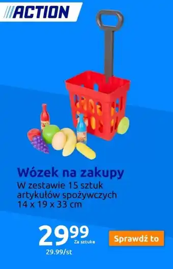 Action Wózek na zakupy oferta