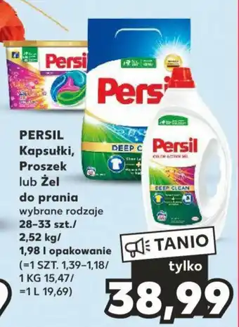 Kaufland PERSIL Kapsułki, Proszek lub Żel do prania oferta