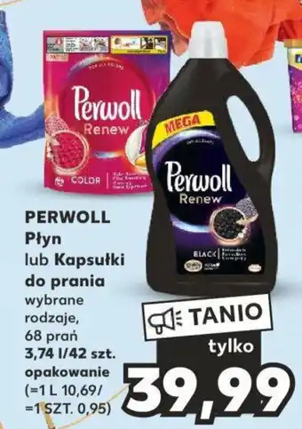 Kaufland PERWOLL Płyn lub Kapsułki do prania oferta