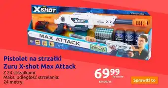 Action Pistolet na strzałki Zuru X-shot Max Attack oferta
