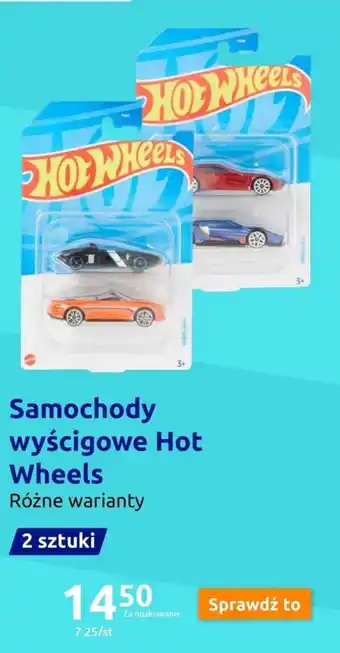 Action Samochody wyścigowe Hot Wheels oferta