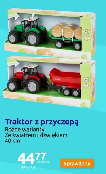 Action Traktor z przyczepą oferta