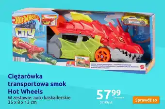 Ciężarówka transportowa smok Hot Wheels