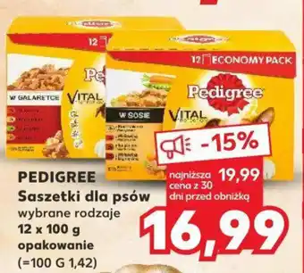 Kaufland PEDIGREE Saszetki dla psów oferta