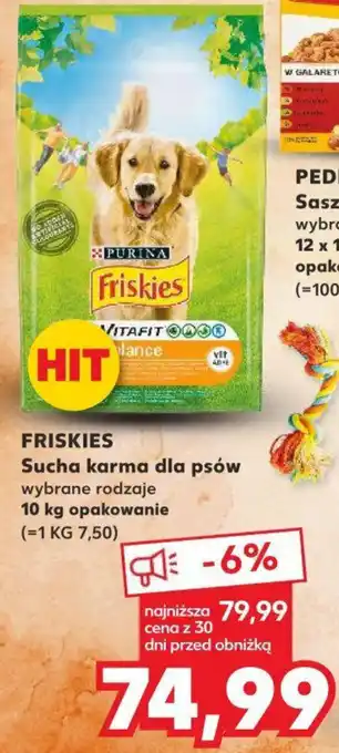 Kaufland FRISKIES Sucha karma dla psów 10 kg oferta