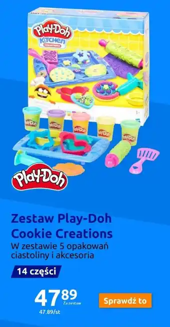 Action Zestaw Play-Doh Cookie Creations oferta
