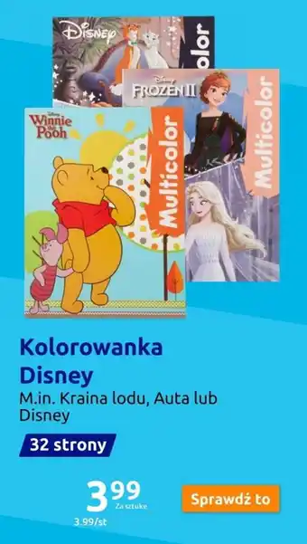 Action Kolorowanka Disney oferta