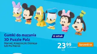 Action Gumki do mazania 3D Puzzle Palz oferta