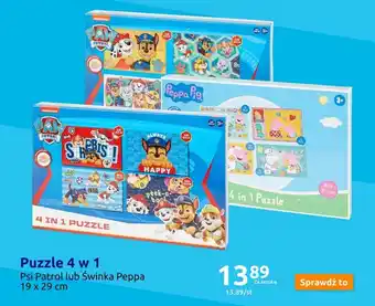Action Puzzle 4 w 1 oferta