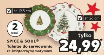 SPICE & SOUL Talerze do serwowania