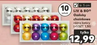 Kaufland LIV & BO Ozdoby choinkowe oferta