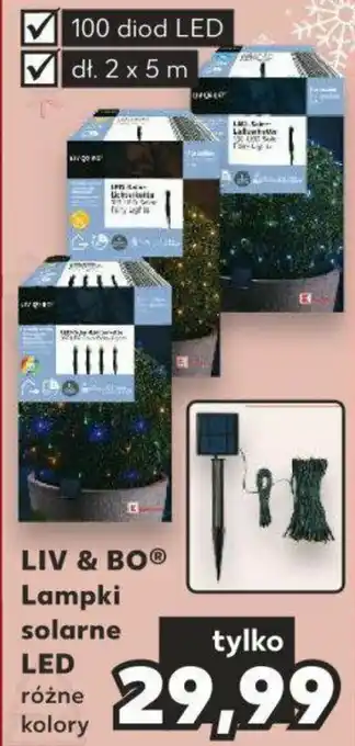 LIV & BO Lampki solarne LED