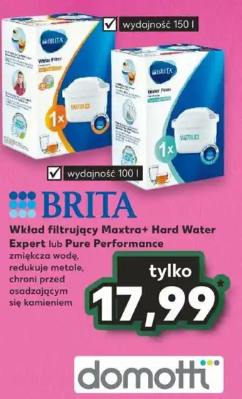 Kaufland Wkład filtrujący Maxtra+ Hard Water Expert lub Pure Performance oferta