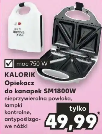 Kaufland KALORIK Opiekacz do kanapek SM1800W oferta