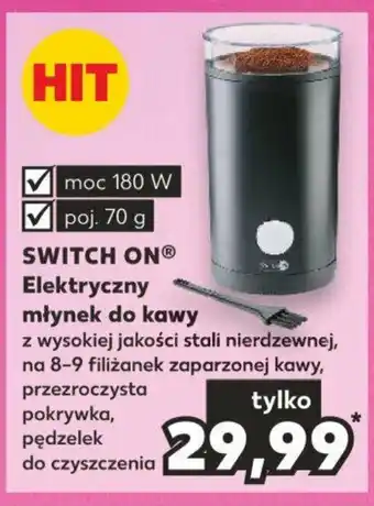 Kaufland SWITCH ONⓇ Elektryczny młynek do kawy oferta