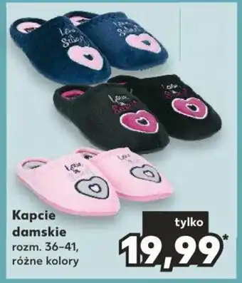 Kaufland Kapcie damskie oferta