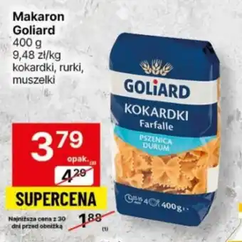 Delikatesy Centrum Makaron Goliard 400 g oferta
