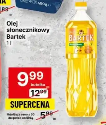 Delikatesy Centrum Olej słonecznikowy Bartek 1 l oferta