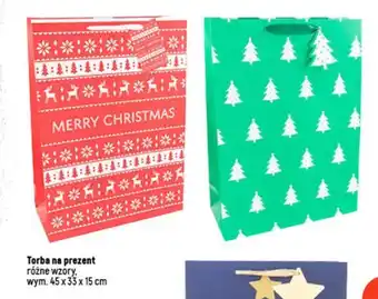 Dealz Torba na prezent różne wzory. wym. 45 x 33 x 15 cm oferta