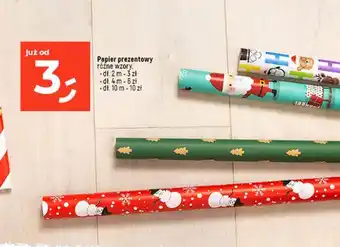 Dealz Papier prezentowy różne wzory. dł. 2m oferta