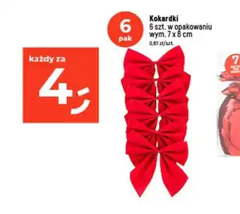 Dealz Kokardki 6 szt. w opakowaniu wym.7 x 8 cm oferta