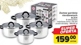 Carrefour Zestaw garnków oferta