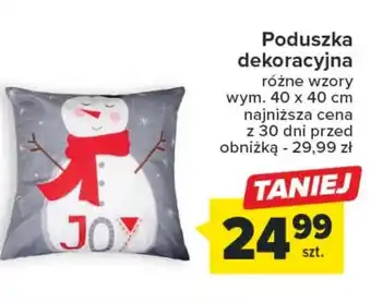 Carrefour Poduszka dekoracyjna oferta