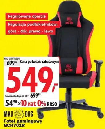 Fotel gamingowy